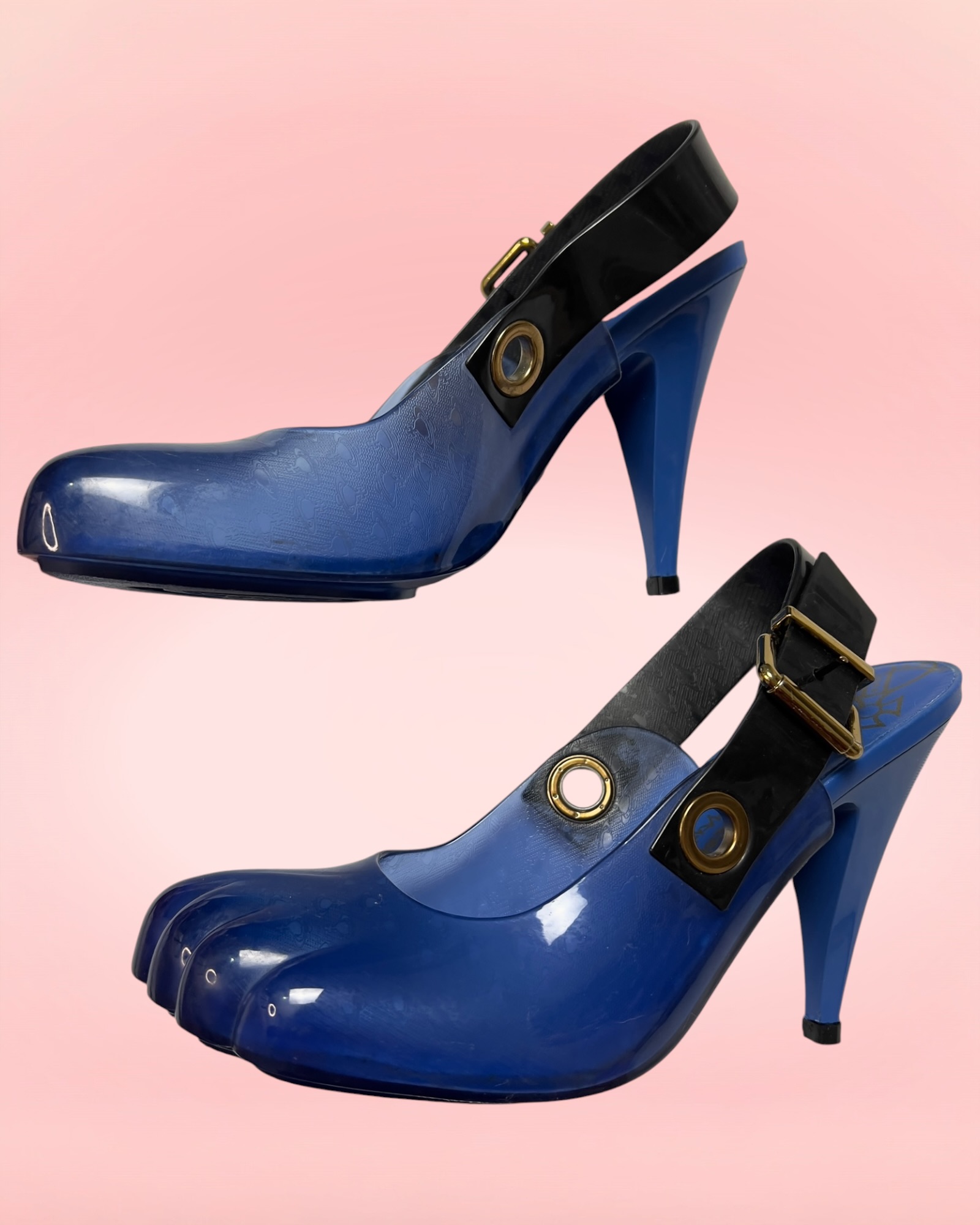 animal toe melissa — defeito
